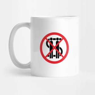 No Dollar Signs Over Human Lives Mug